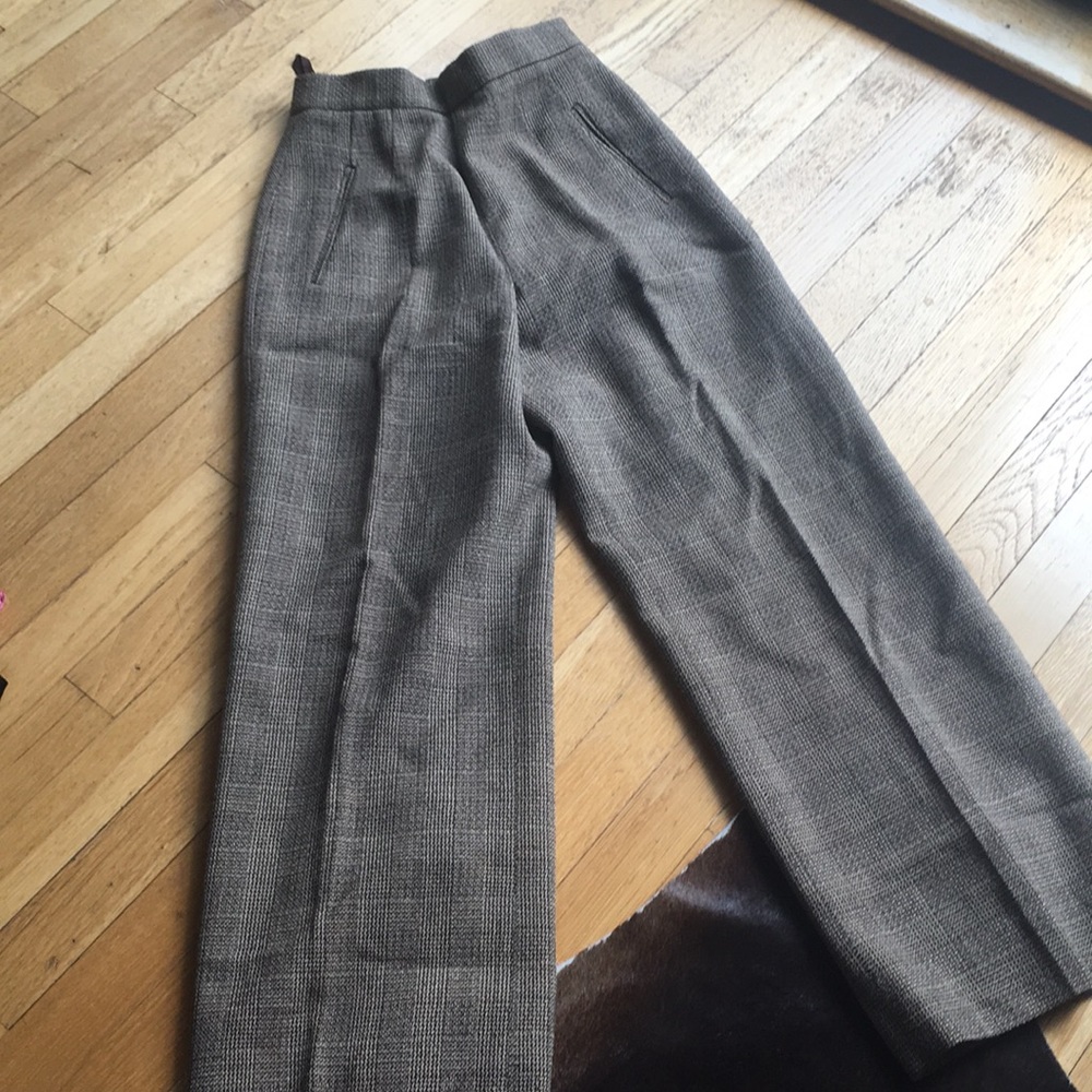 Emanuel Ungaro Wool lined tweed pant